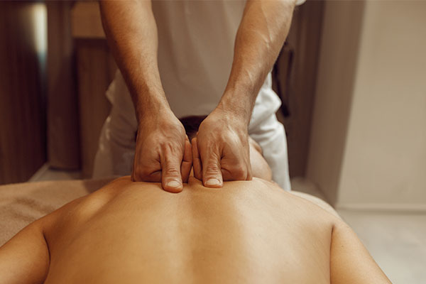Interactive Massage uses Electrox Sterilising Water