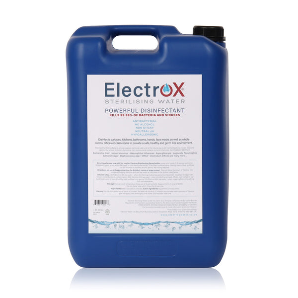 Electrox 25 litre Fogging Disinfectant + F450E Fogging Machine + Free dispenser tap!